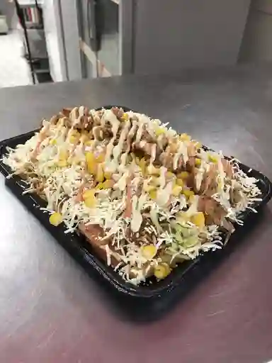 Salchipapa Cartagenera