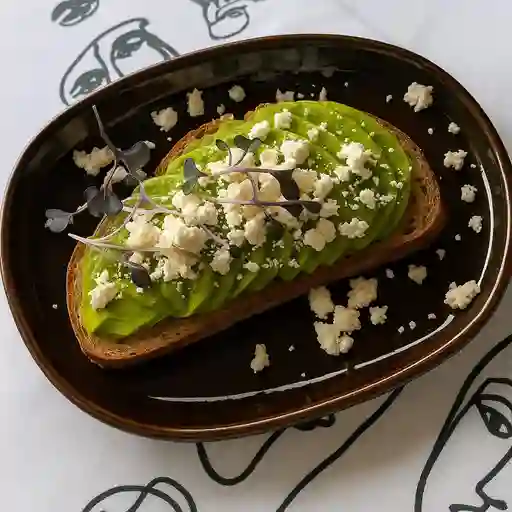 Avo Toast Vegano
