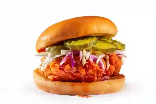 Hamburguesa Super Especial de Pollo Apanado