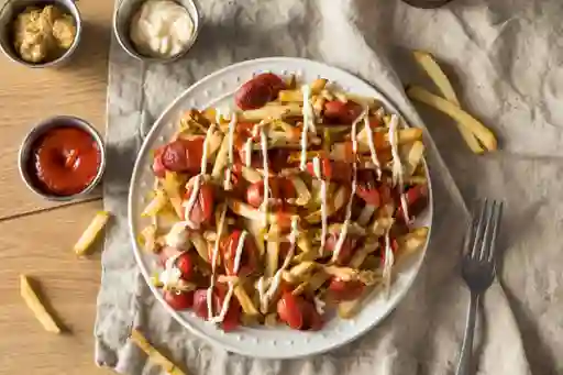 Salchipapas Especial