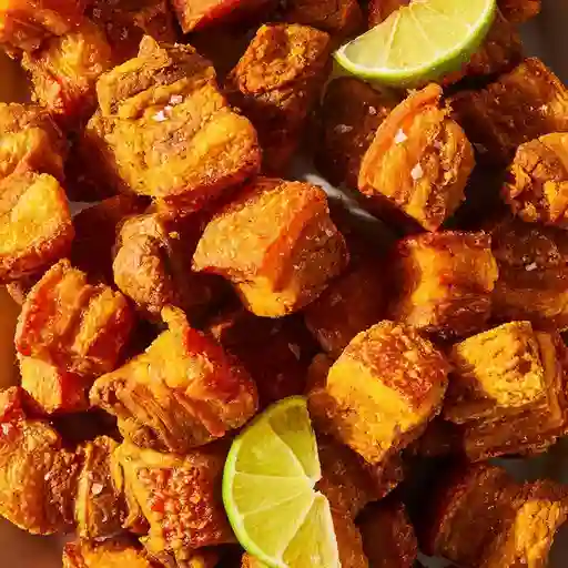 Chicharrón con Maduro