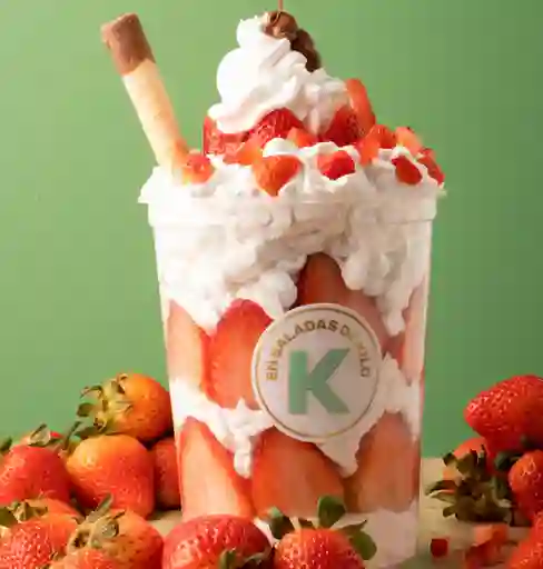 Fresas con Crema