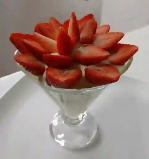 Fresas con Crema Pequeñas