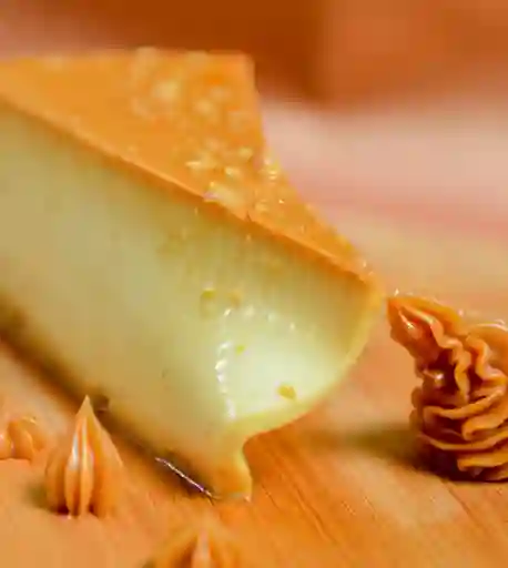 Porcion De Flan De Caramelo