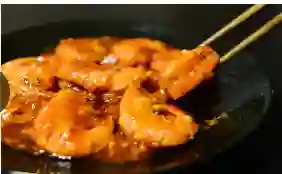 Langostinos Fritos A La Naranja