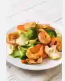 Langostino Apanado Con Verduras