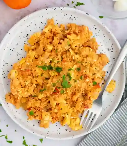 Huevos Tomate Y Cebolla