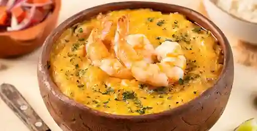 Cazuela De Camarones Completa