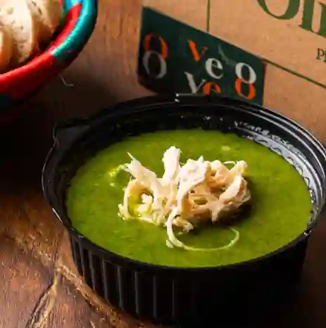 Crema De Verduras Con Pollo