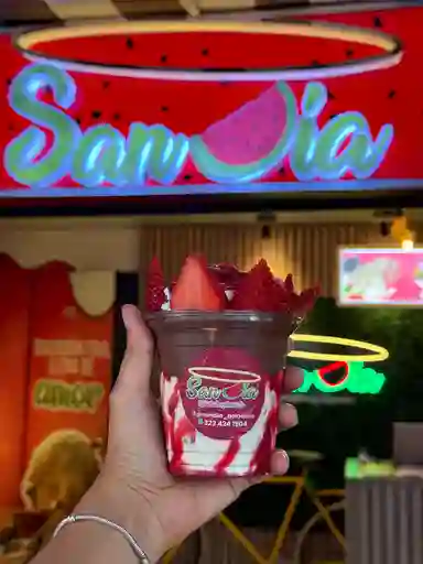 Fresas con Crema
