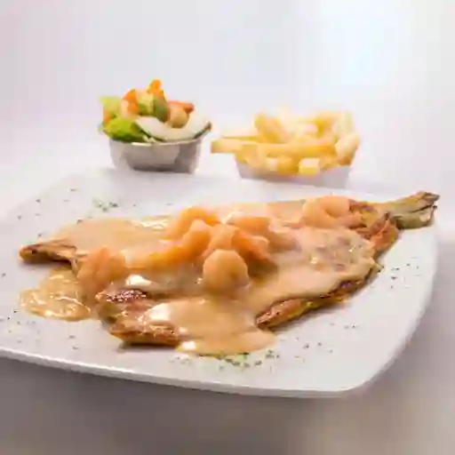 Trucha a la Alfredo