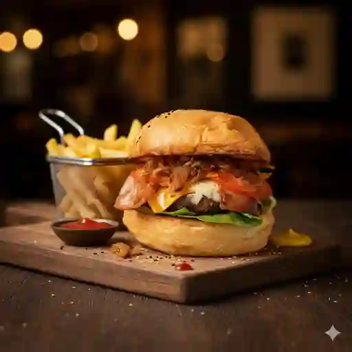 Hamburguesa Capricciosa