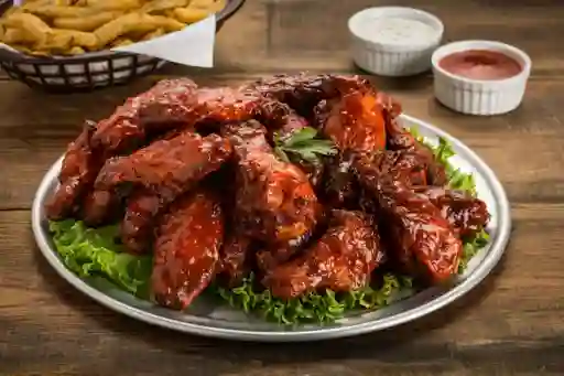 Alitas Salsa Bbq Artesanal