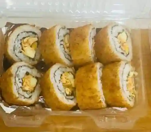 Handroll Cortado de Pollo Desmechado