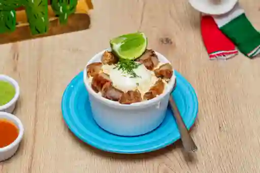Esquite con Chicharron