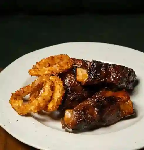 Costillas Saint Louis con Salsa Bbq