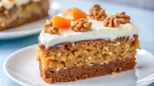 Torta de Zanahoria Sin Helado