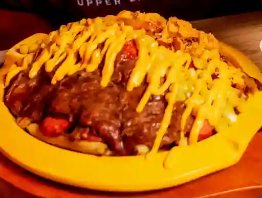 Salchipapas Futbolera