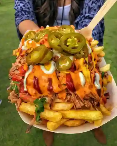 Salchipapa para 2 Personas