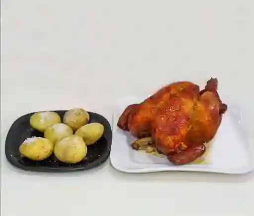 1 POLLO ASADO