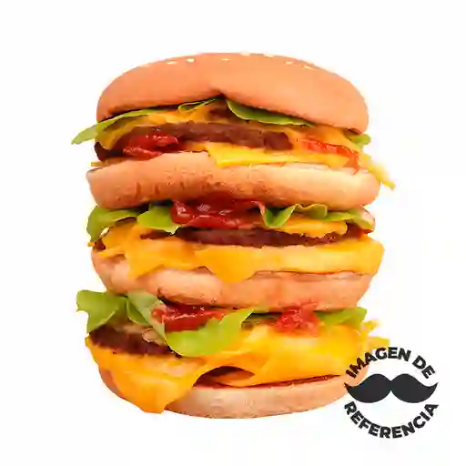 Hamburguesa 3 Carnes