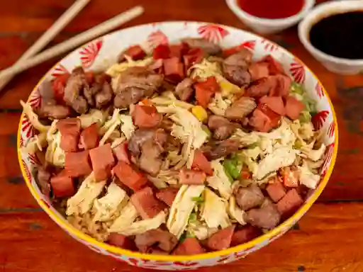 Wok Mixto Pollo y Jamón