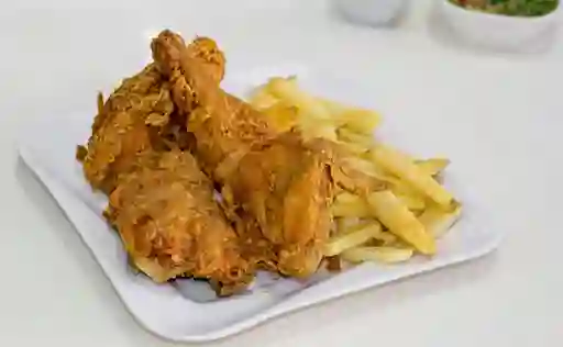 1/2 POLLO BROASTER