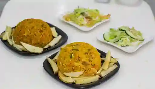 2 ARROZ CON POLLO