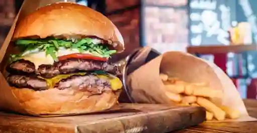 Hamburguesa Doble Sabor