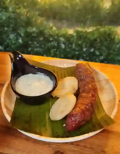 Chorizo Mas Dos Arepas