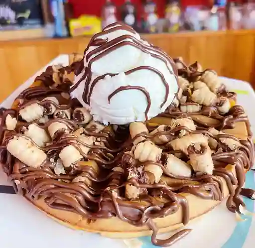 Waffle de Nutella