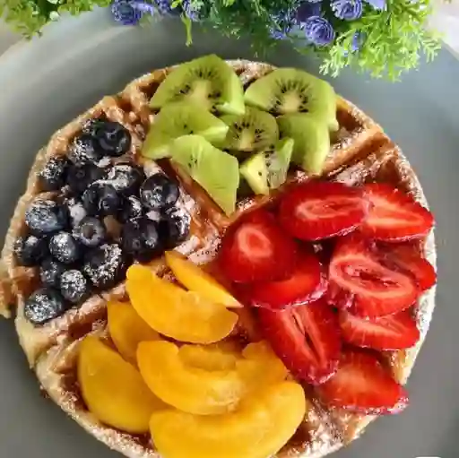 Waffle de Frutal