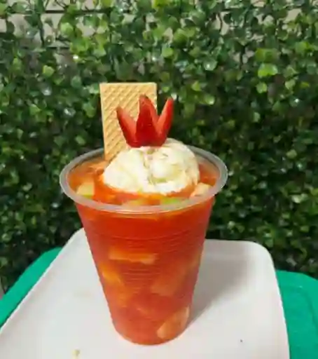 Salpicón con Helado