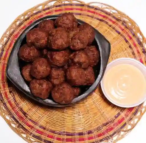 Bandeja Frita de Bolitas de Carne X 20 Unds