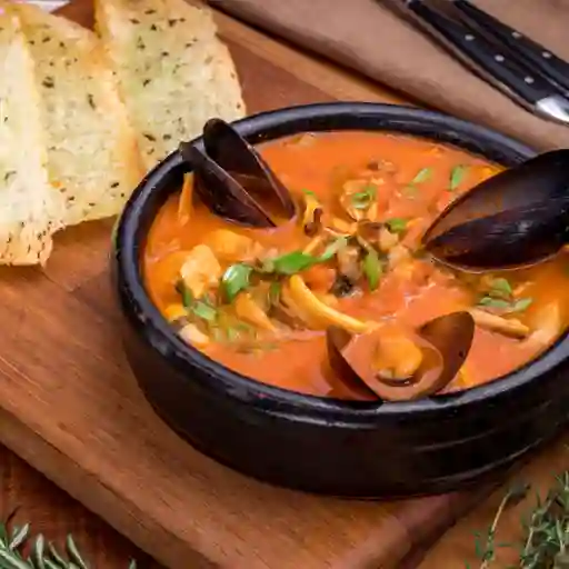 Cazuela con Mariscos