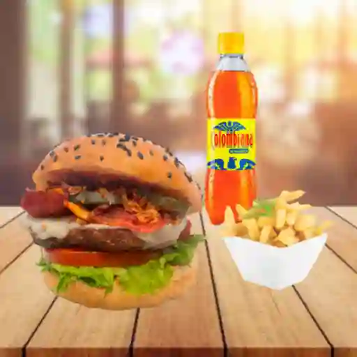 Super Hamburguesa Doble