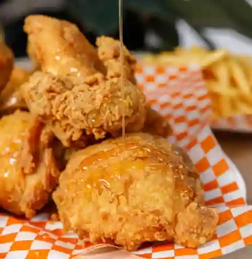 Pollo Broaster Medio