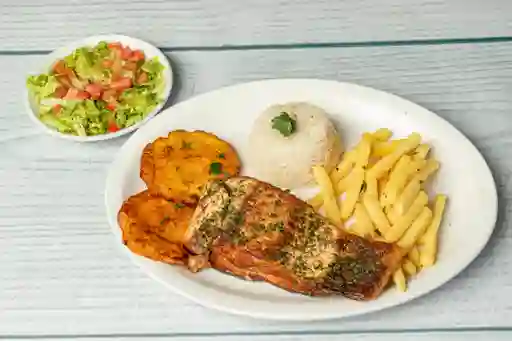 Salmón a la Plancha