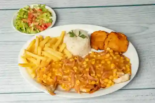 Churrasco de Pollo Romanos