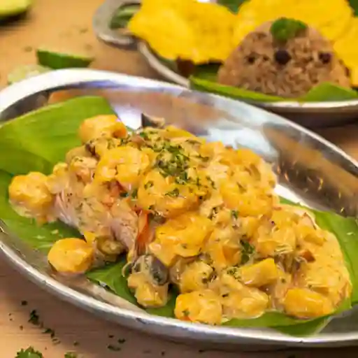 Salmón a la Marinera