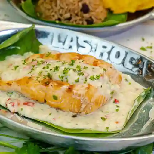 Salmón Al Ajillo