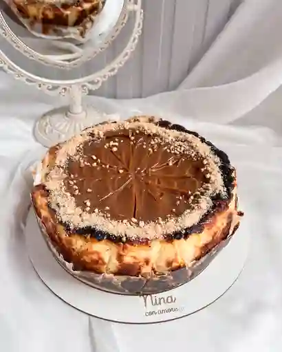 Tarta Vasca Arequipe y Sultana