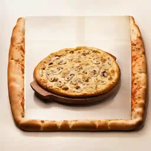 Pizza Pollo con Champiñones