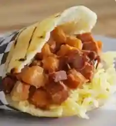 Arepa Huevo Con Chicharon