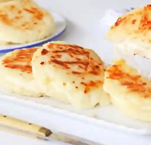 Arepa Con Queso Gratinado