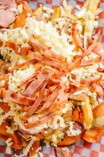 Papas con Tocineta