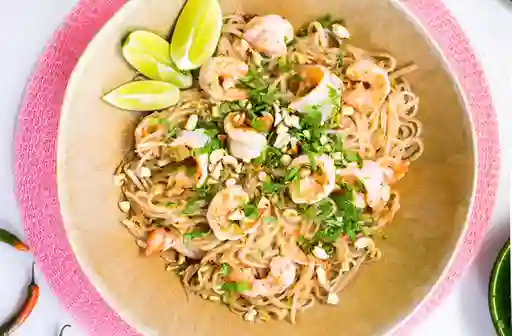 Phad Thai de Camarones