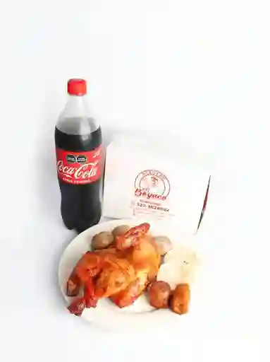 Medio Pollo Asado
