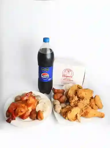 2 Pollos Mixto
