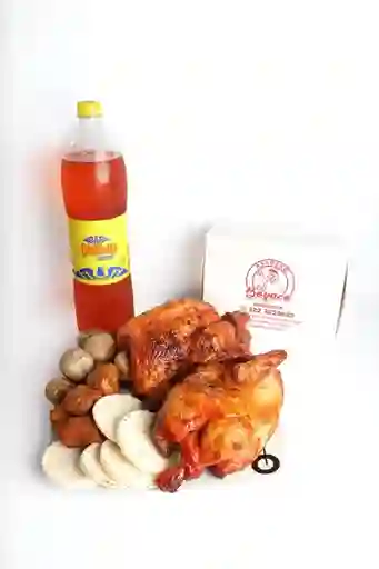 1 Pollo y Medio Asado